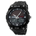 SKMEI 1049 solar power digital clock multifunction sports soft band watch